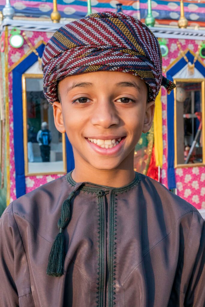 Portrait of a smiling child